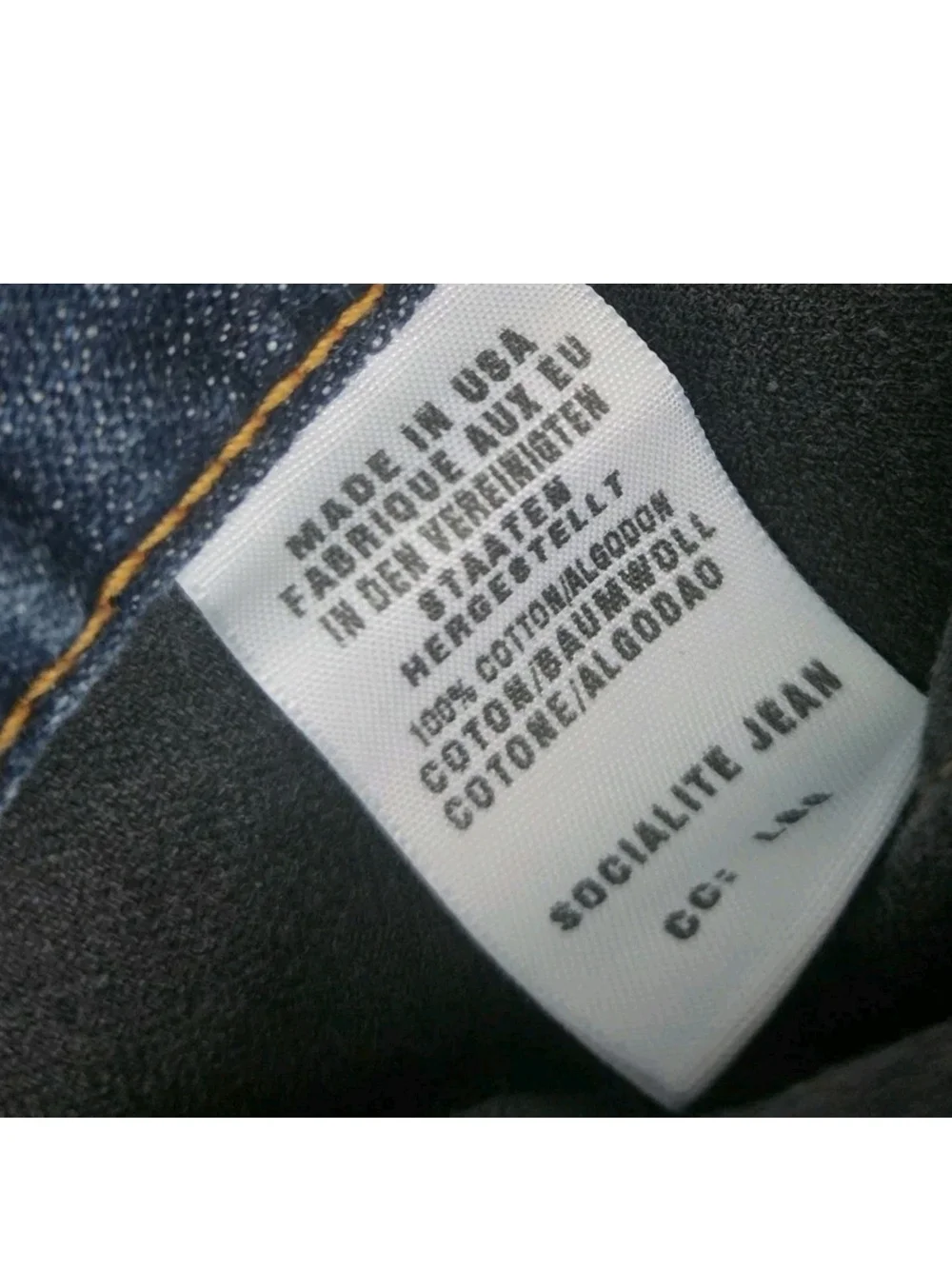 Lucky Brand Jeans Socialite Medium Wash Flap Pocket Pants Womens Size 12 31